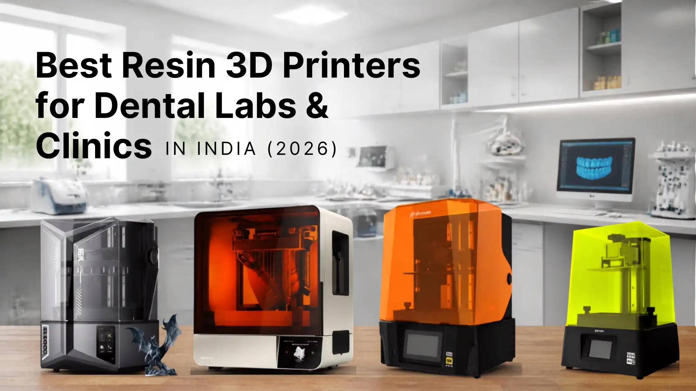 Best Resin 3D Printers for Dental Labs & Clinics in India (2026)