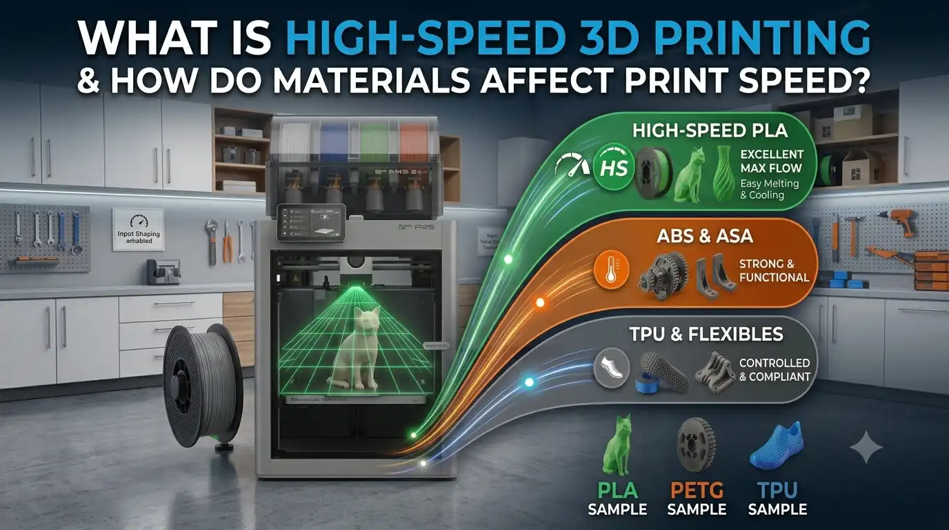 What Is High-Speed 3D Printing and How Do Materials Affect Print Speed?