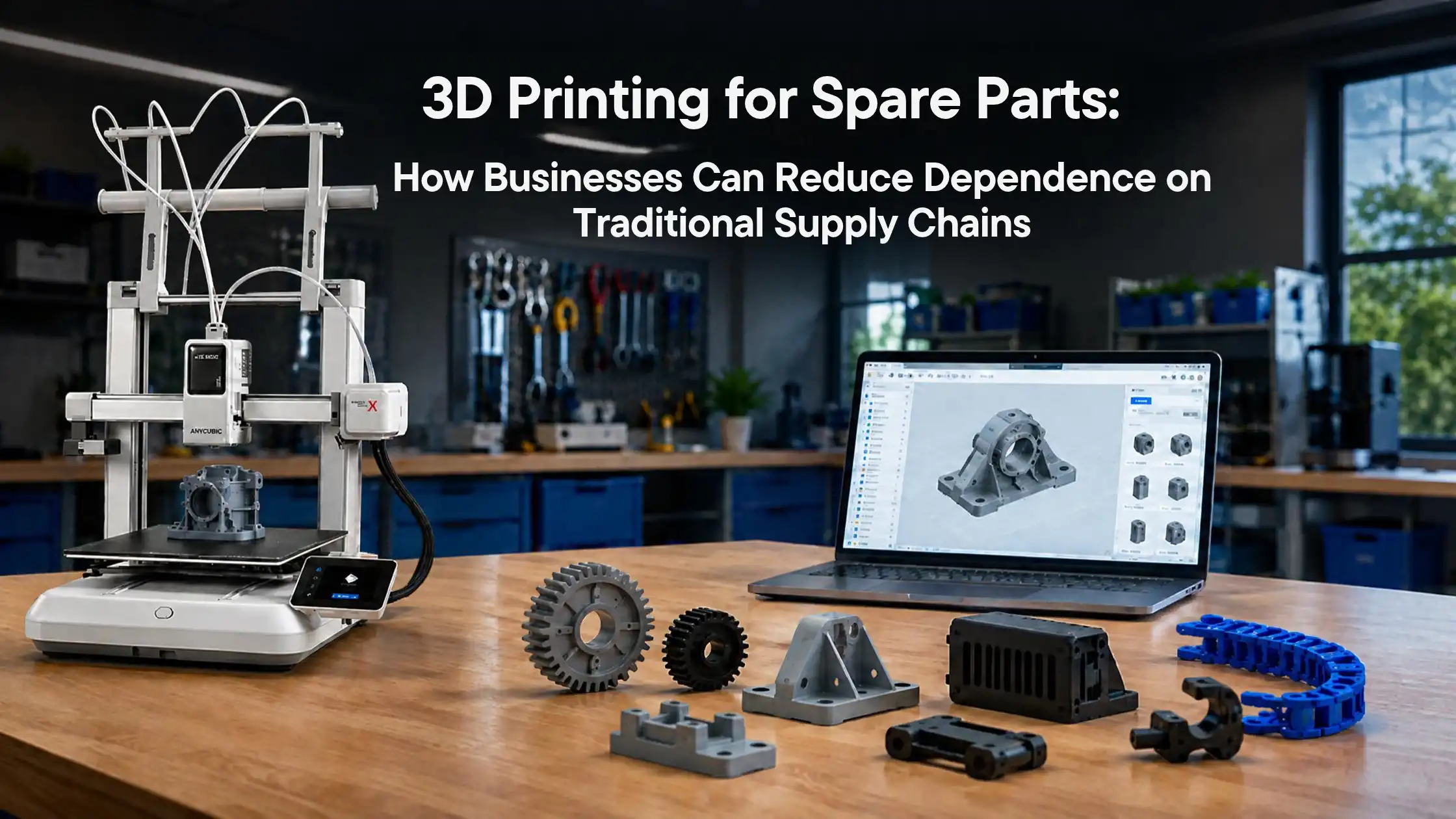 3D Printing for Spare Parts: How Businesses Can Reduce Dependence on Traditional Supply Chains