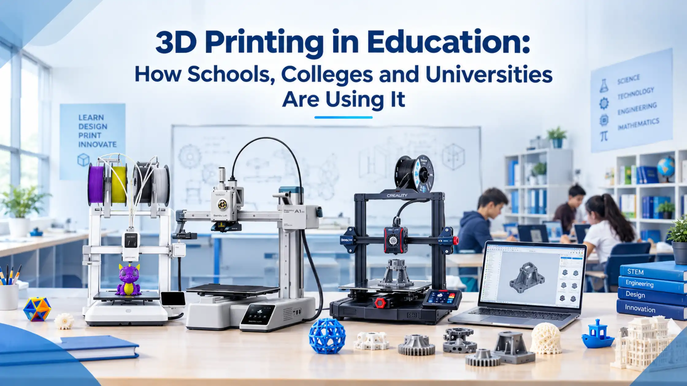 3D Printing in Education: How Schools, Colleges and Universities Are Using It