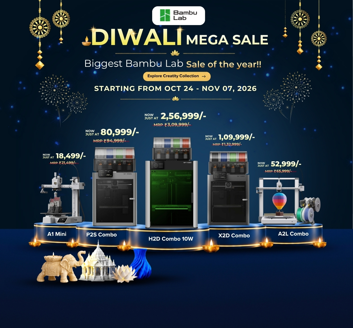 Creality Navratri Sales