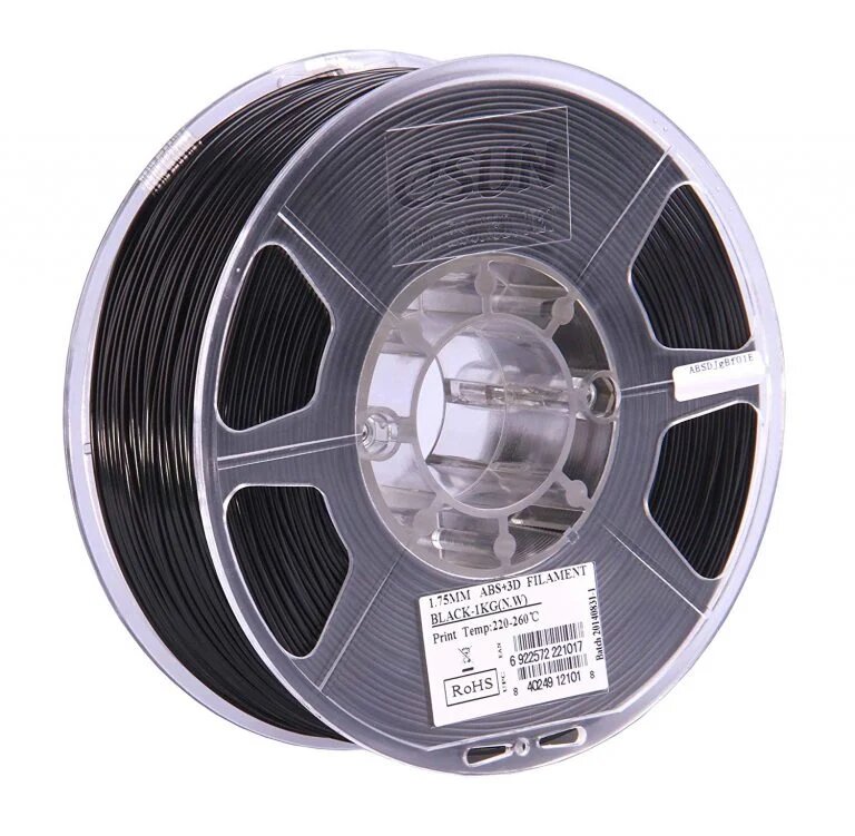 eSUN ABS + Black Filament