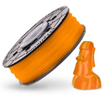 Refil PLA Clear Tangerine