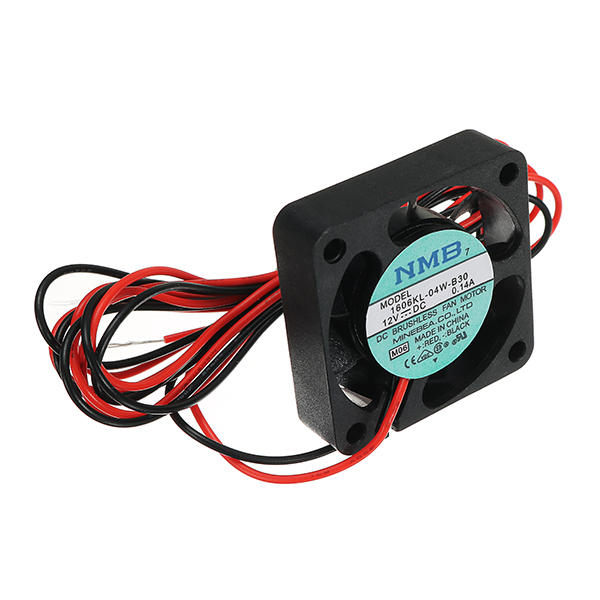 10mm 12V 0.1A High Speed Nozzle Cooling Fan 40*40*