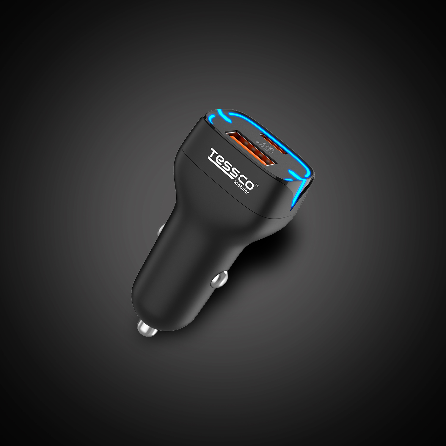 Tessco DC-261 USB & PD Car Charger