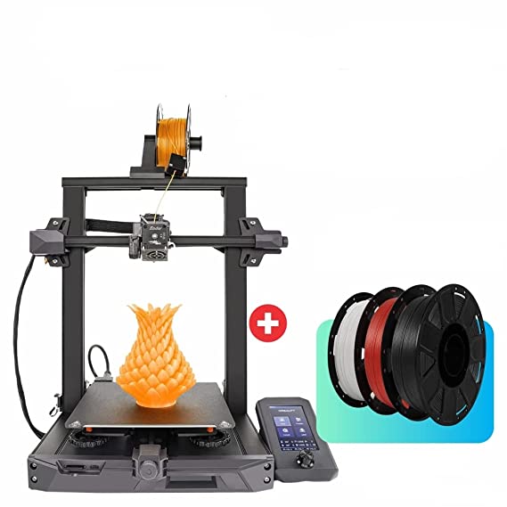 Ender-3 S1 + 3 Idea Combo-3 Filament (Grey, White, Red)