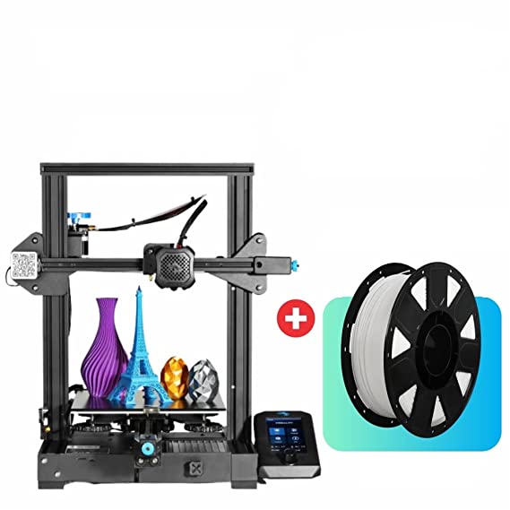 Ender-3 V2 + Ender Series PLA Filament (White) - Combo Offer