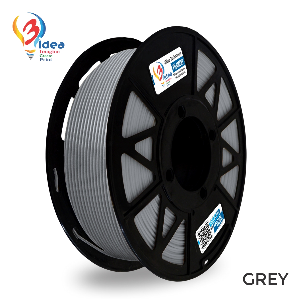 PLA Filament Grey Gross Weight 1 kg