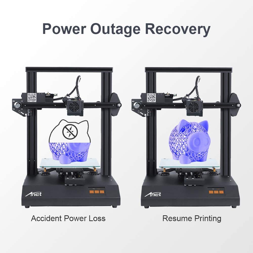 ET4 Pro + PLA White