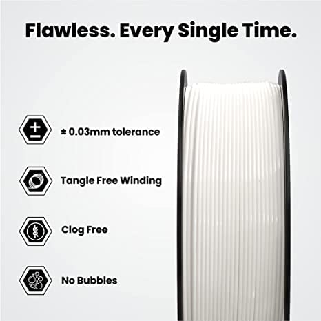 ANYCUBIC Mega Pro 3D Printer + 3 Idea White Filament - Combo Offer - White