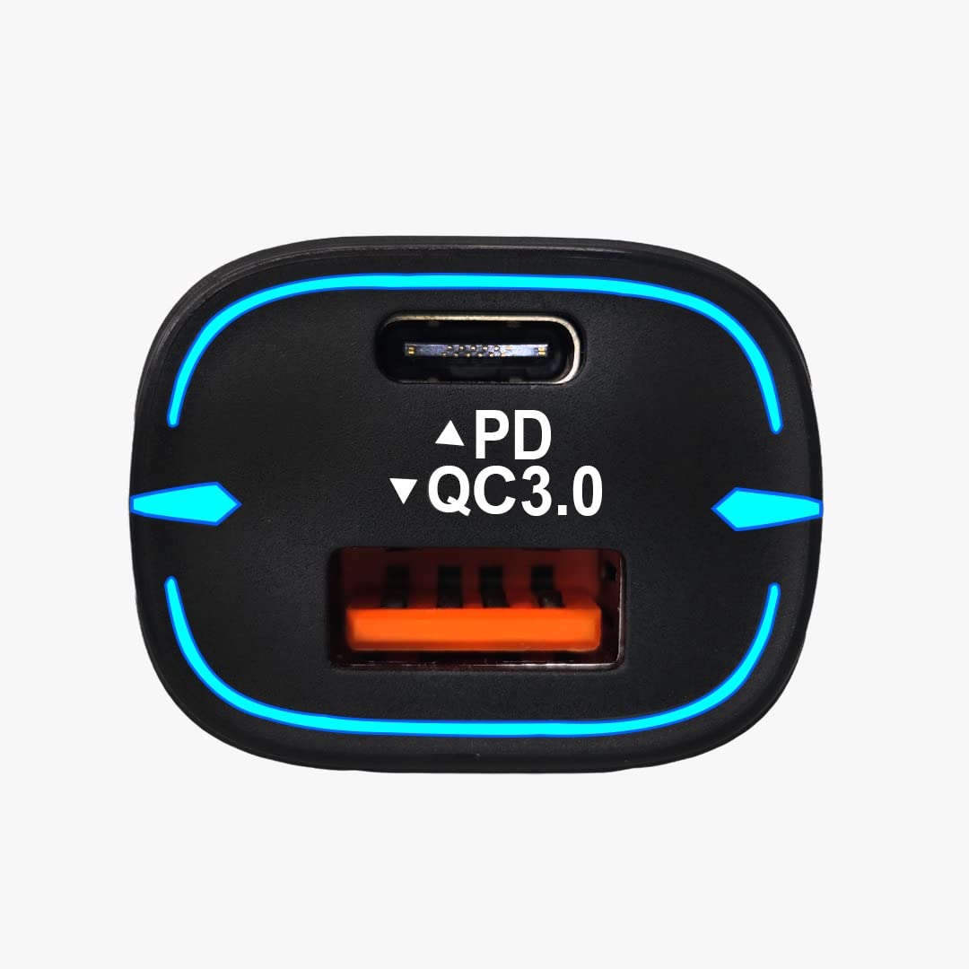 Tessco DC-261 USB & PD Car Charger