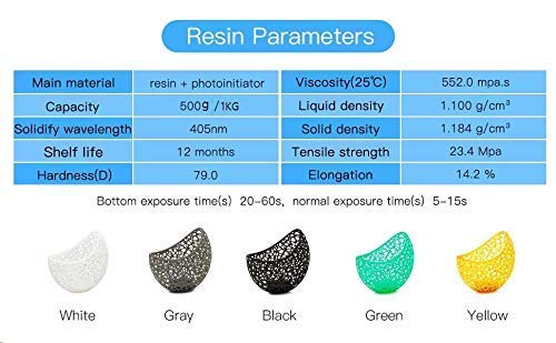 Anycubic Grey standard Resin 1 KG