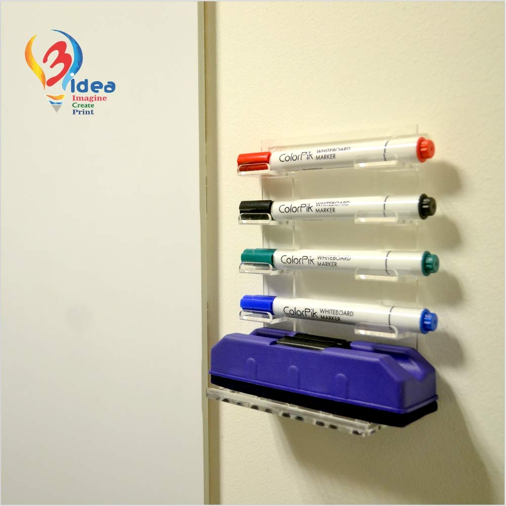 Right angle 5 slot marker duster holder