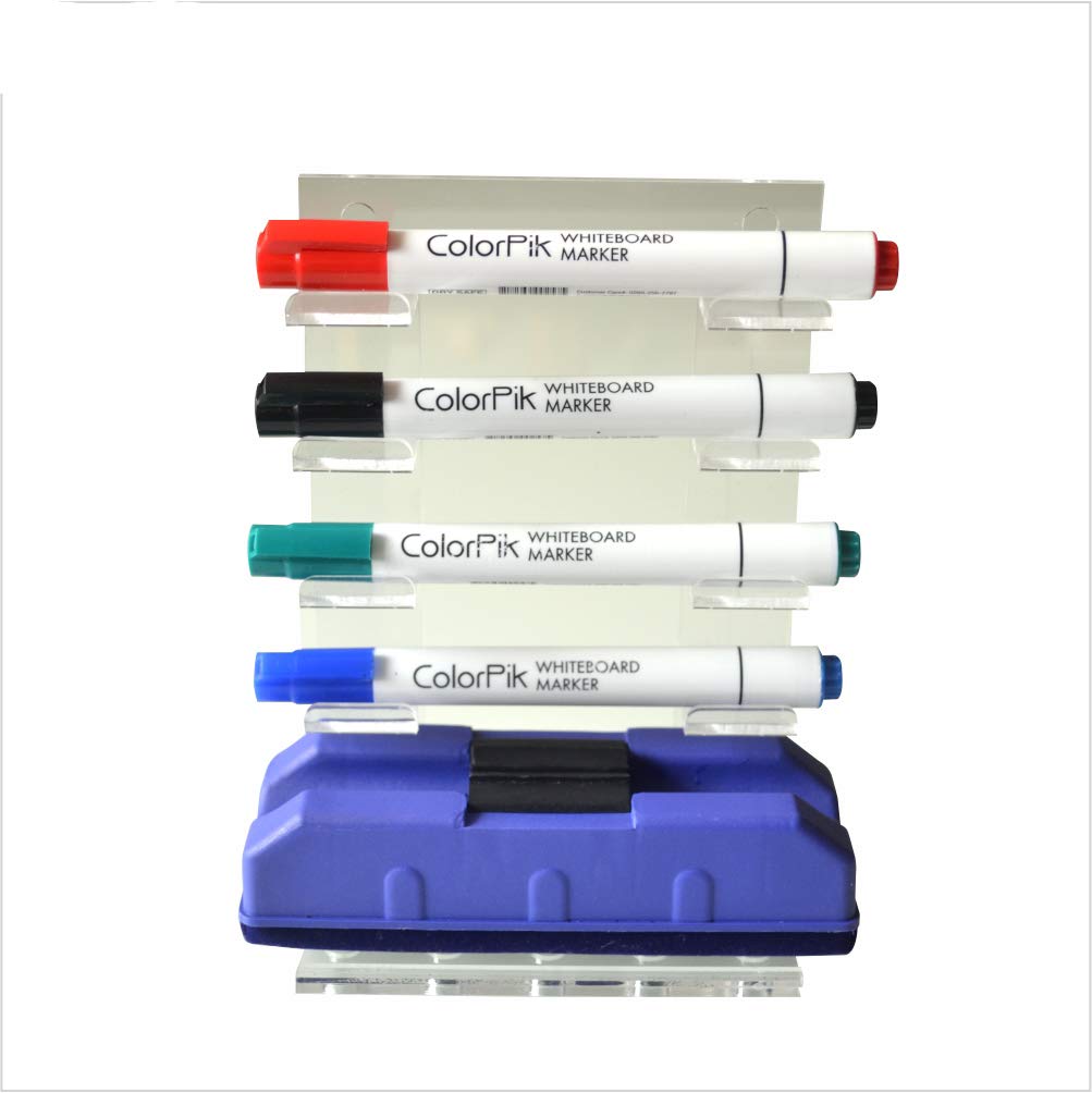 Right angle 5 slot marker duster holder