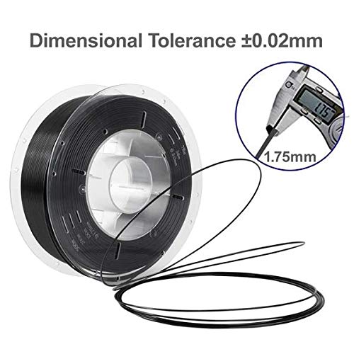 Creality PLA BLACK 1.75mm Net Weight 1kg