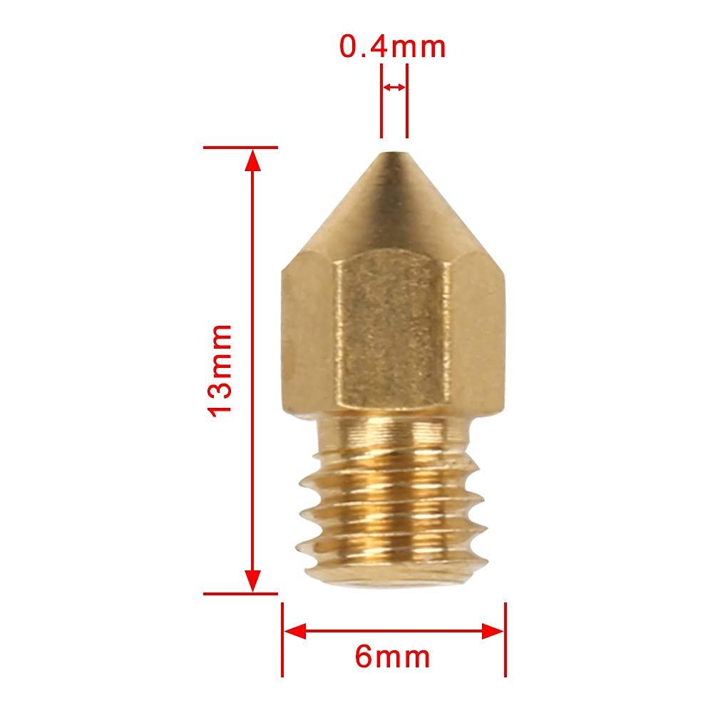 Creality 0.4mm MK8 Nozzle (1 pc)