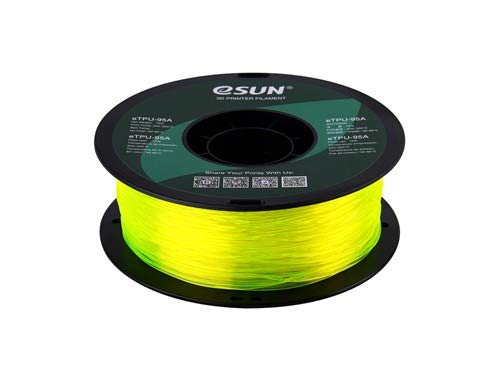 eSun TPU-95A filament Transparent Yellow