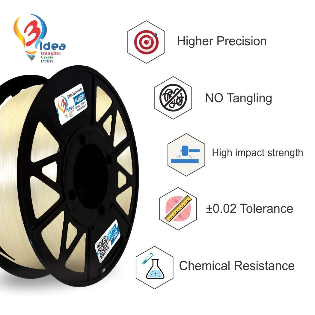 3idea ABS Filament Natural,1.75mm