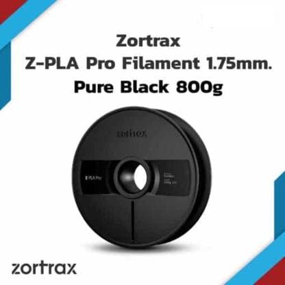 Zortrax Z-PLA Pro Filament 1.75mm Pure Black