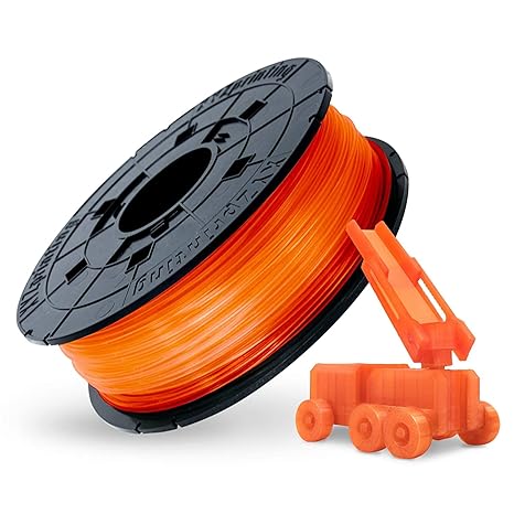 Refil PLA Clear Tangerine