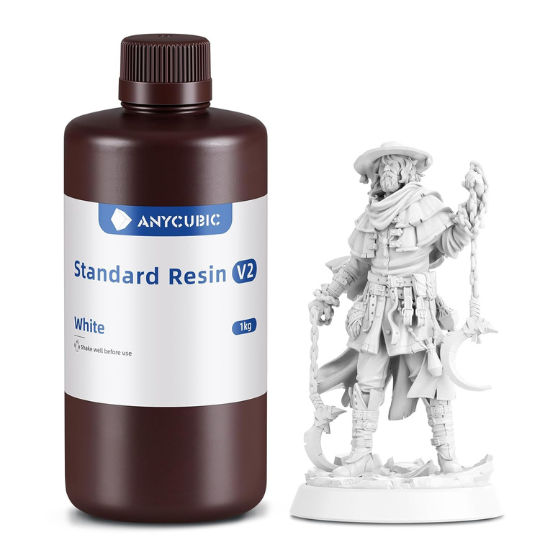 Anycubic Standard V2 Resin (White) 1KG