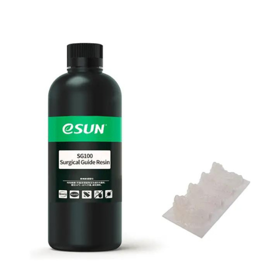 eSUN SG100 Surgical Guide Resin, Transparent, 0.5Kg