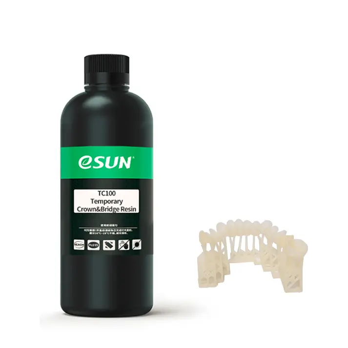 eSUN TC100 Temporary Resin, A1, 500g/bottle, Light Beige color