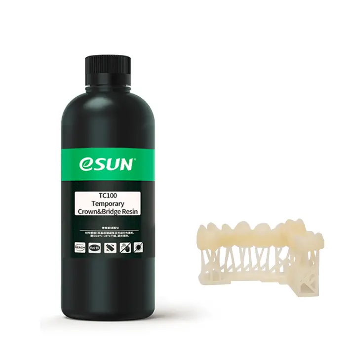 eSUN TC100 Temporary Resin, A2, 500g/bottle, Moderate Beige color