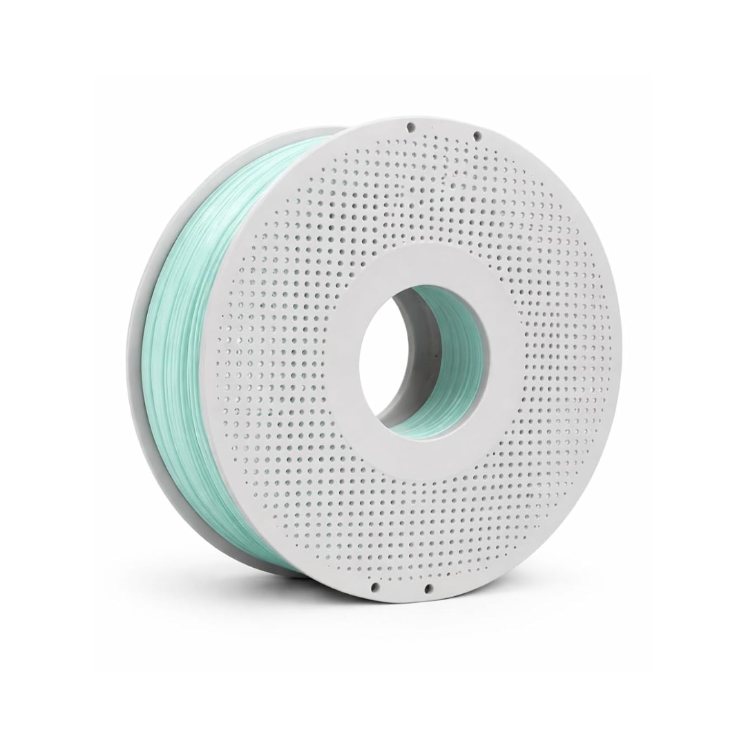 Bambu Lab TPU 85A 3D Printing Filament - Light Cyan, Reusable Spool 1KG