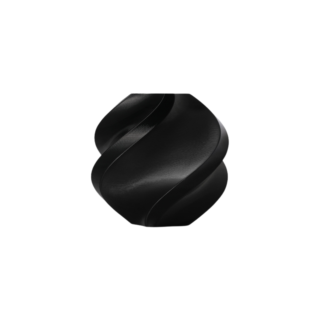 Bambu Lab TPU for AMS 3D Printing Filament - Black, Reusable Spool 1KG