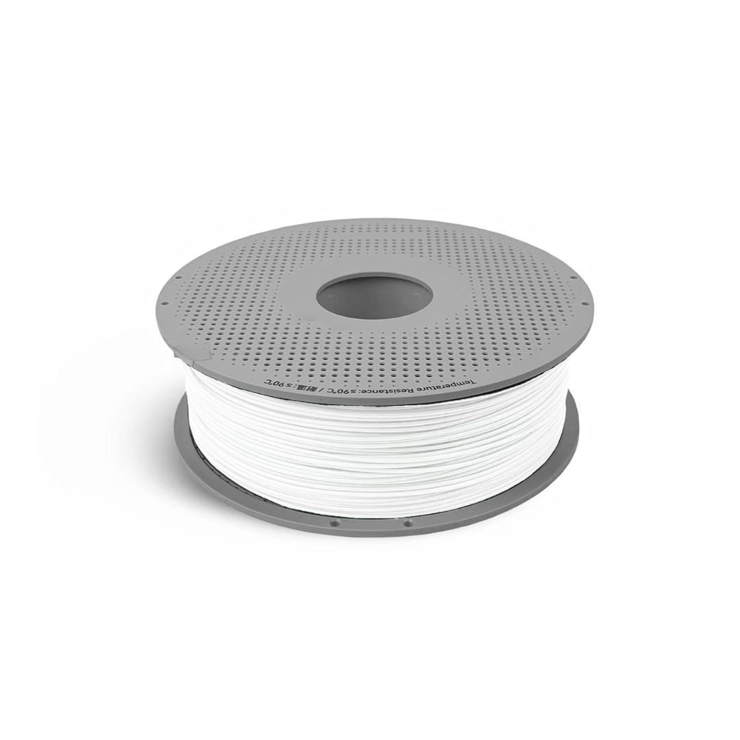 Bambu Lab ASA Aero 3D Printing Filament - White, Reusable Spool 1KG