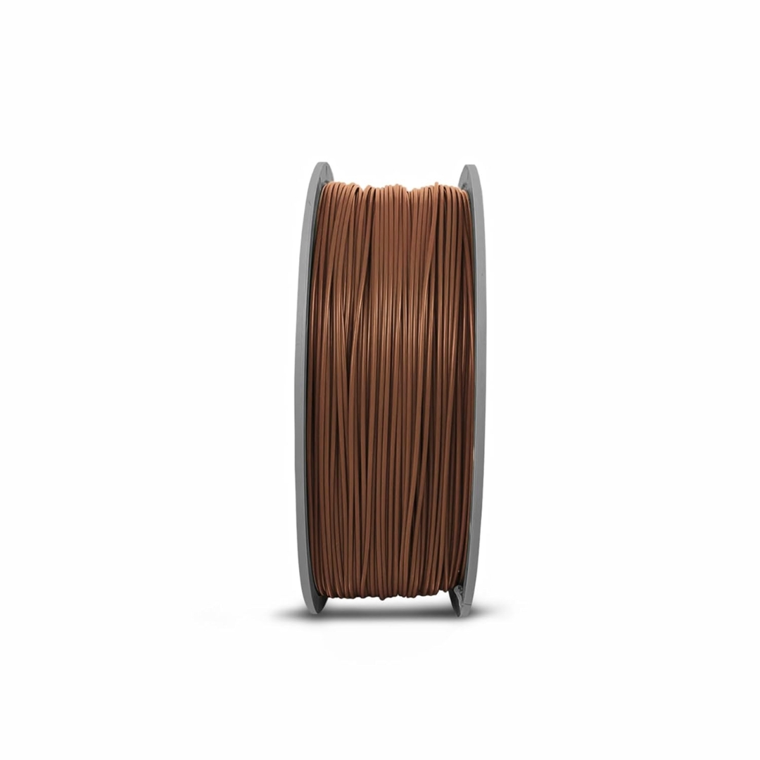 Bambu Lab PLA Metal 3D Printing Filament - Copper Brown Metallic, Reusable Spool 1KG