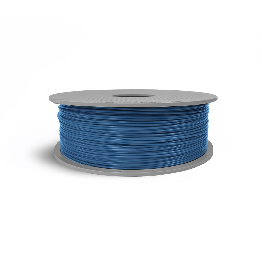Bambu Lab PLA Metal 3D Printing Filament - Cobalt Blue Metallic, Reusable Spool 1KG