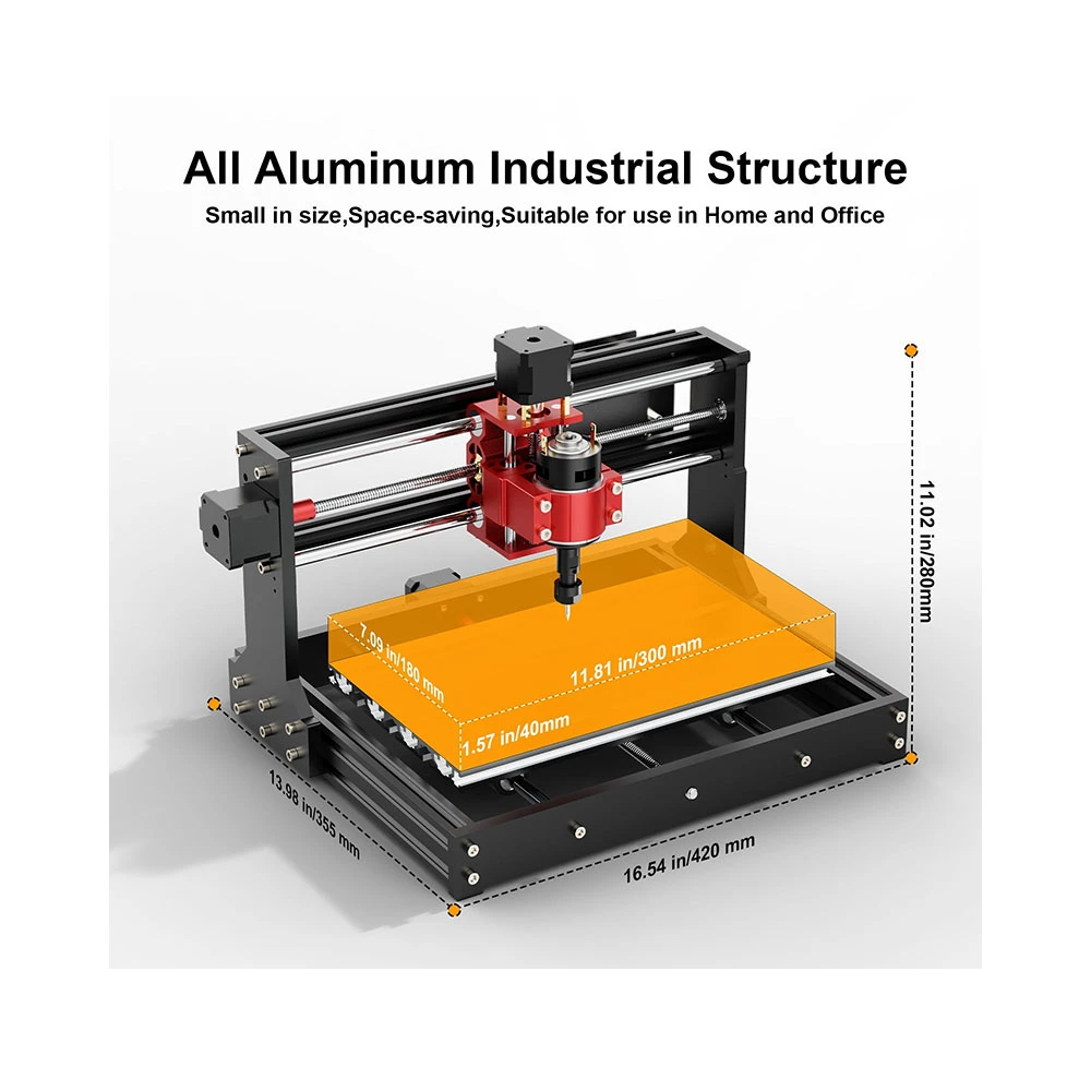 Twotrees TTC3018 Pro CNC Router Machine (Metal version)