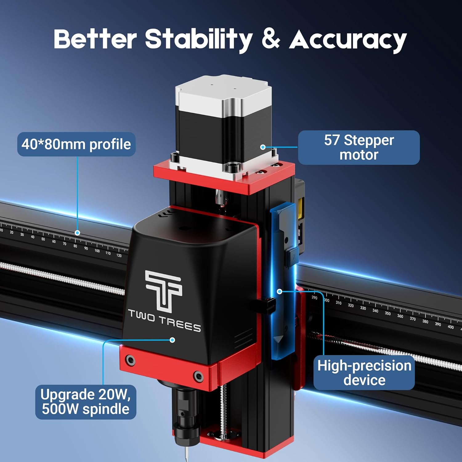 Twotrees TTC450 PRO CNC Router Machine