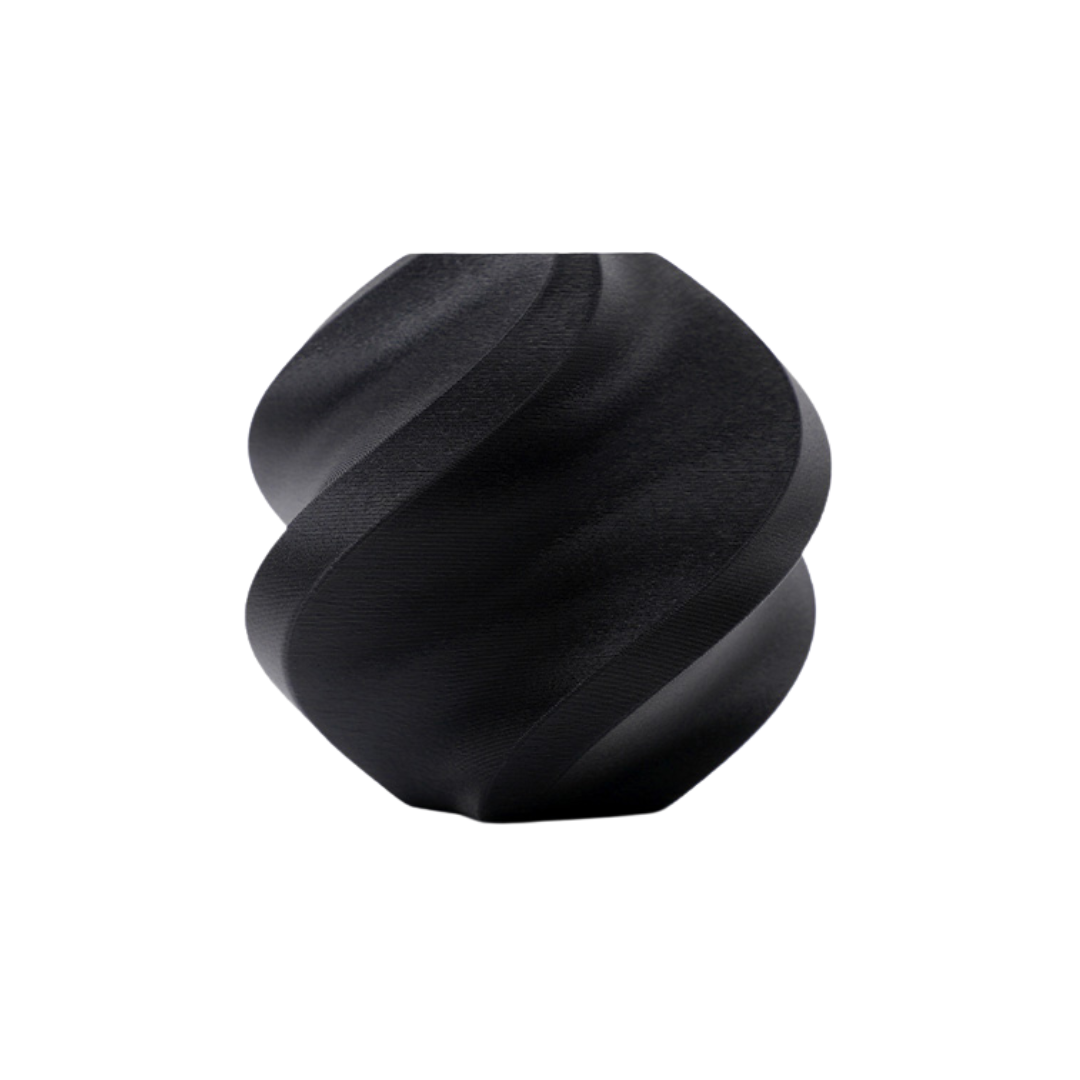 Bambu Lab PLA Matte 3D Printing Filament Charcoal- with Reusable Spool, 1KG