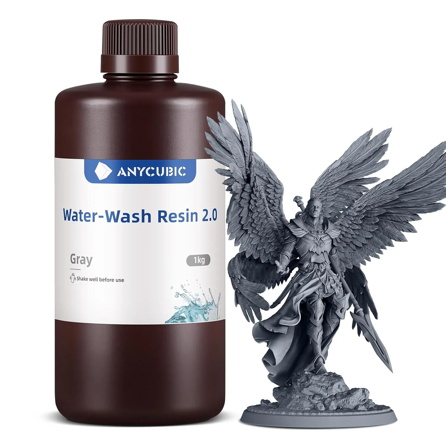 Anycubic Water-Wash Resin 2.0 (Grey) 1kg