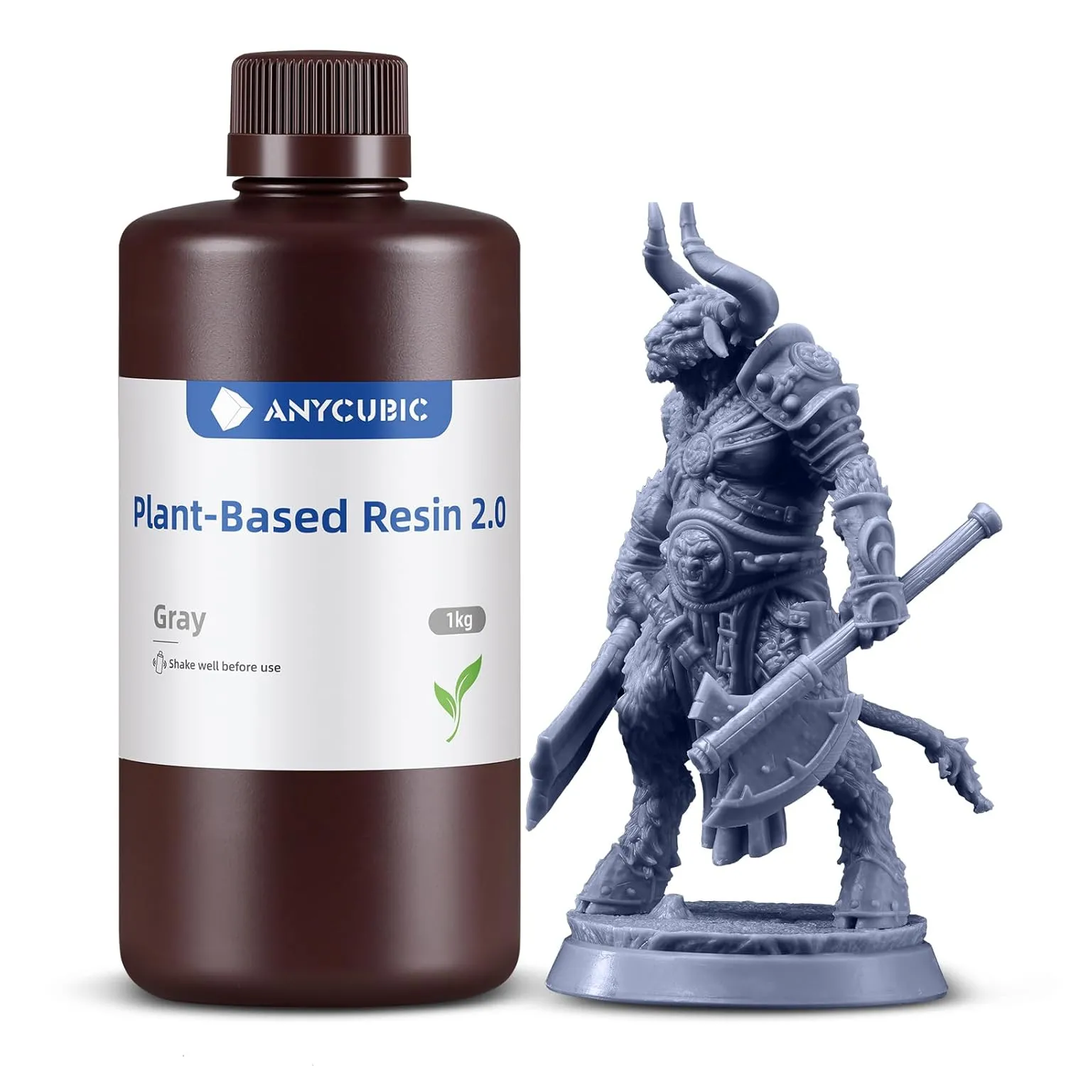 Anycubic Plant-Based Resin 2.0 (Grey) 1kg