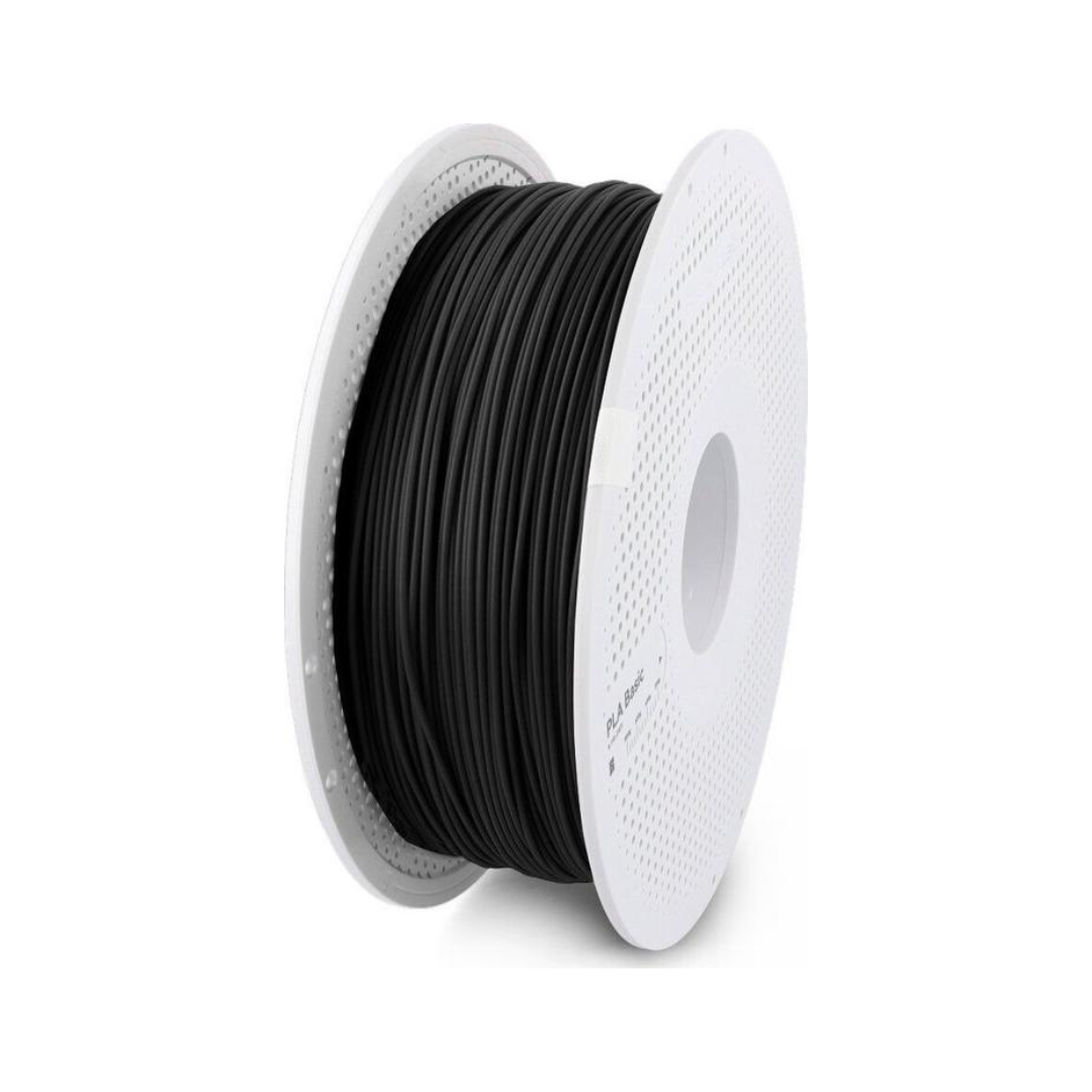 Bambu Lab PLA Basic 3D Printing Filament - Black, Reusable Spool 1KG