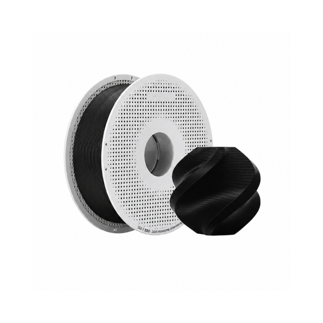 Bambu Lab PETG Basic 3D Printing Filament-Black- with Bambu Reusable Spool, 1KG