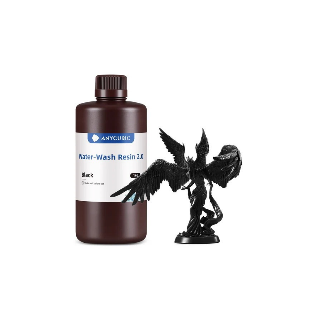 Anycubic Water Wash Resin 2.0 (Black) - 1kg