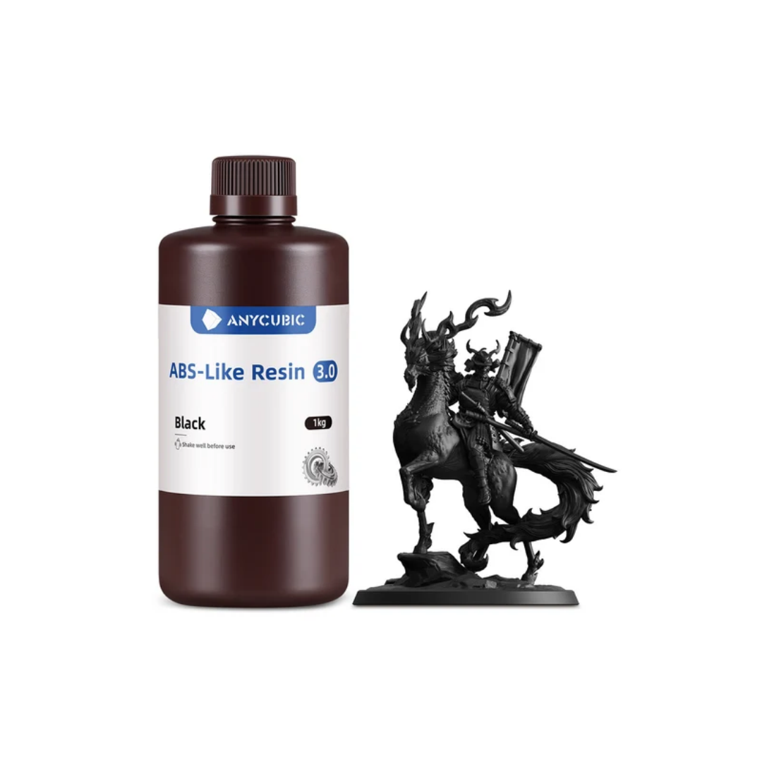 Anycubic ABS-Like Resin 3.0 (Black) - 1kg